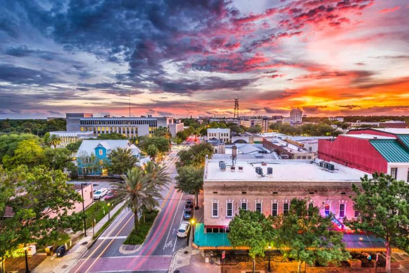 Која су најбоља места за живот у Гаинесвиллеу, Флорида?