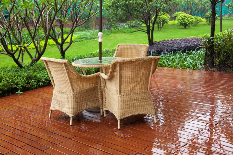 Kan terrassemøbler blive våde? (Find ud af det nu!)